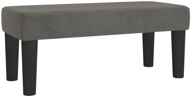 ΚΡΕΒΑΤΙ BOXSPRING ΜΕ ΣΤΡΩΜΑ ΣΚΟΥΡΟ ΓΚΡΙ 100X200 ΕΚ. ΒΕΛΟΥΔΙΝΟ 3137768