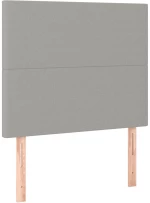 ΚΡΕΒΑΤΙ BOXSPRING ΜΕ ΣΤΡΩΜΑ ΑΝΟΙΧΤΟ ΓΚΡΙ 80X200 ΕΚ. ΥΦΑΣΜΑΤΙΝΟ 3136949