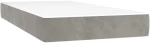 ΚΡΕΒΑΤΙ BOXSPRING ΜΕ ΣΤΡΩΜΑ ΑΝΟΙΧΤΟ ΓΚΡΙ 200X200 ΕΚ. ΒΕΛΟΥΔΙΝΟ 3127691