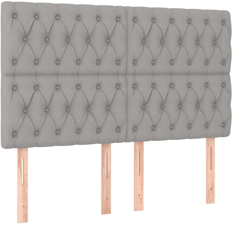 ΚΡΕΒΑΤΙ BOXSPRING ΜΕ ΣΤΡΩΜΑ & LED ΑΝ.ΓΚΡΙ 160X200ΕΚ. ΥΦΑΣΜΑΤΙΝΟ 3135685