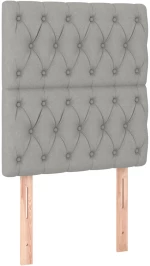 ΚΡΕΒΑΤΙ BOXSPRING ΜΕ ΣΤΡΩΜΑ ΑΝΟΙΧΤΟ ΓΚΡΙ 80X200 ΕΚ. ΥΦΑΣΜΑΤΙΝΟ 3136789