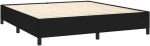 ΚΡΕΒΑΤΙ BOXSPRING ΜΕ ΣΤΡΩΜΑ ΜΑΥΡΟ 180X200 ΕΚ. ΥΦΑΣΜΑΤΙΝΟ 3141955