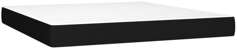 ΚΡΕΒΑΤΙ BOXSPRING ΜΕ ΣΤΡΩΜΑ ΜΑΥΡΟ 180X200 ΕΚ. ΥΦΑΣΜΑΤΙΝΟ 3141955