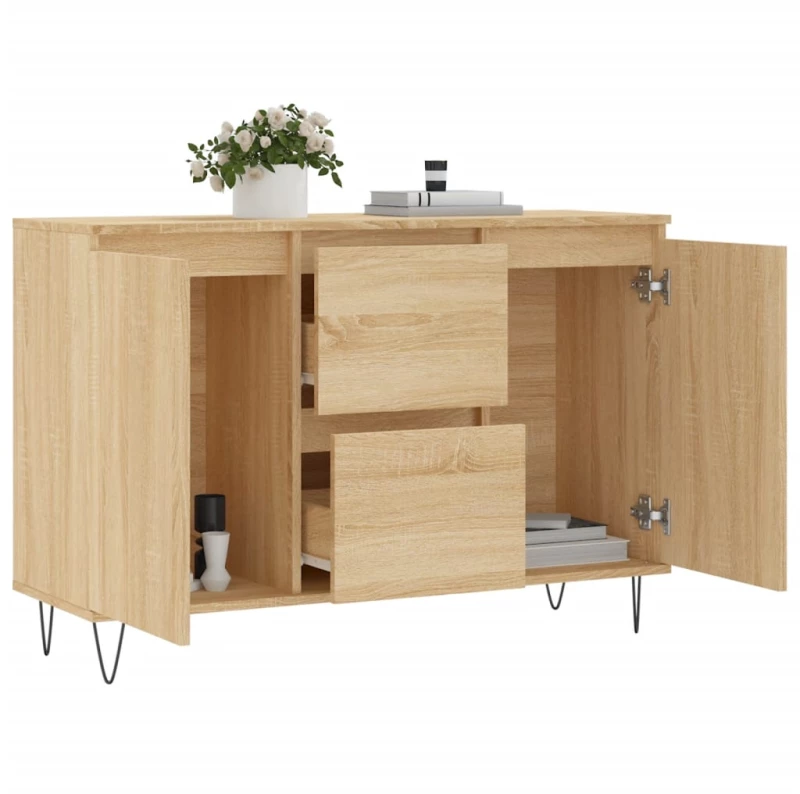 ΜΠΟΥΦΕΣ SONOMA ΔΡΥΣ 104 X 35 X 70 ΕΚ. ΑΠΟ ΕΠΕΞΕΡΓΑΣΜΕΝΟ ΞΥΛΟ 827207