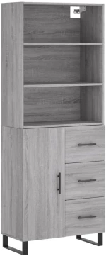 ΝΤΟΥΛΑΠΙ ΓΚΡΙ SONOMA 69,5 X 34 X 180 ΕΚ. ΕΠΕΞΕΡΓΑΣΜΕΝΟ ΞΥΛΟ 3189475