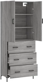 ΝΤΟΥΛΑΠΙ ΓΚΡΙ SONOMA 69,5 X 34 X 180 ΕΚ. ΕΠΕΞΕΡΓΑΣΜΕΝΟ ΞΥΛΟ 3195849