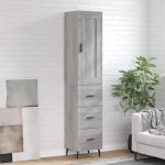 ΜΠΟΥΦΕΣ SONOMA ΓΚΡΙ 34,5 X 34 X 180 ΕΚ. ΑΠΟ ΕΠΕΞΕΡΓΑΣΜΕΝΟ ΞΥΛΟ 3200215