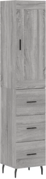 ΜΠΟΥΦΕΣ SONOMA ΓΚΡΙ 34,5 X 34 X 180 ΕΚ. ΑΠΟ ΕΠΕΞΕΡΓΑΣΜΕΝΟ ΞΥΛΟ 3200215