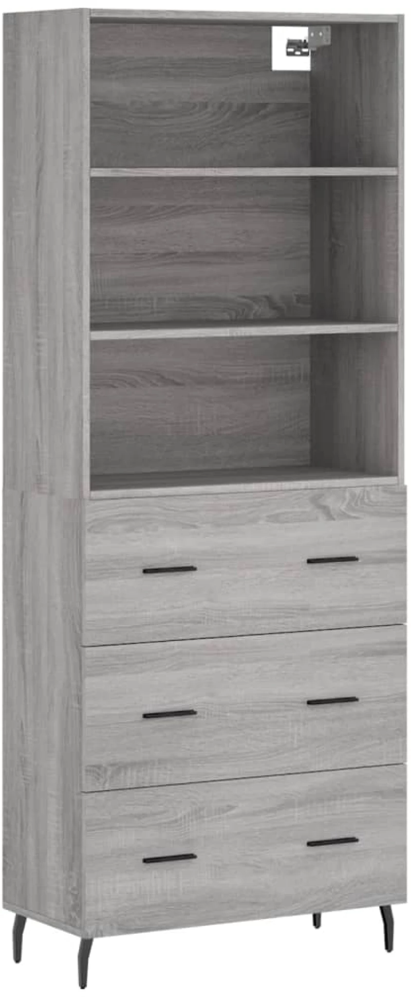 ΝΤΟΥΛΑΠΙ ΓΚΡΙ SONOMA 69,5 X 34 X 180 ΕΚ. ΕΠΕΞΕΡΓΑΣΜΕΝΟ ΞΥΛΟ 3189403