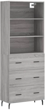 ΝΤΟΥΛΑΠΙ ΓΚΡΙ SONOMA 69,5 X 34 X 180 ΕΚ. ΕΠΕΞΕΡΓΑΣΜΕΝΟ ΞΥΛΟ 3189403