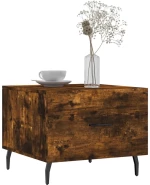 ΤΡΑΠΕΖΑΚΙΑ ΣΑΛΟΝΙΟΥ 2 ΤΕΜ ΚΑΠΝΙΣΤΗ OAK 50X50X40 ΕΚ ΕΠΕΞ. ΞΥΛΟ 829439