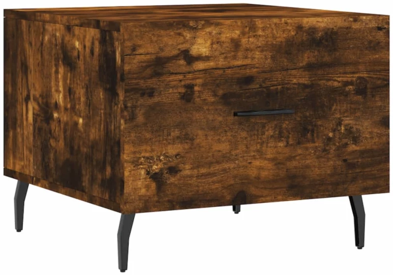 ΤΡΑΠΕΖΑΚΙΑ ΣΑΛΟΝΙΟΥ 2 ΤΕΜ ΚΑΠΝΙΣΤΗ OAK 50X50X40 ΕΚ ΕΠΕΞ. ΞΥΛΟ 829439