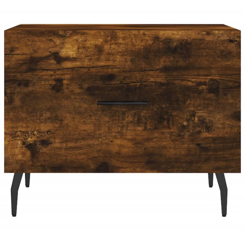 ΤΡΑΠΕΖΑΚΙΑ ΣΑΛΟΝΙΟΥ 2 ΤΕΜ ΚΑΠΝΙΣΤΗ OAK 50X50X40 ΕΚ ΕΠΕΞ. ΞΥΛΟ 829439