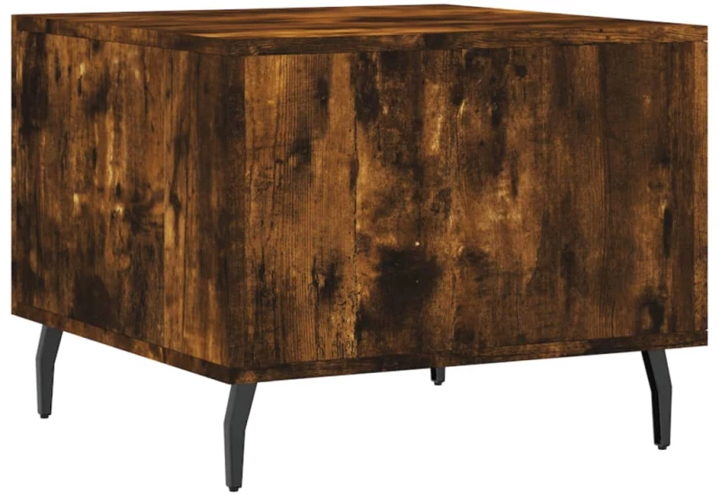 ΤΡΑΠΕΖΑΚΙΑ ΣΑΛΟΝΙΟΥ 2 ΤΕΜ ΚΑΠΝΙΣΤΗ OAK 50X50X40 ΕΚ ΕΠΕΞ. ΞΥΛΟ 829439