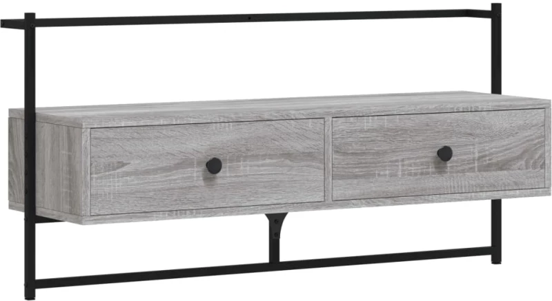 ΈΠΙΠΛΟ ΤΗΛΕΟΡΑΣΗΣ ΕΠΙΤΟΙΧΙΟ ΓΚΡΙ SONOMA 100,5X30X51 ΕΚ ΕΠ. ΞΥΛΟ 833461