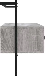 ΈΠΙΠΛΟ ΤΗΛΕΟΡΑΣΗΣ ΕΠΙΤΟΙΧΙΟ ΓΚΡΙ SONOMA 100,5X30X51 ΕΚ ΕΠ. ΞΥΛΟ 833461