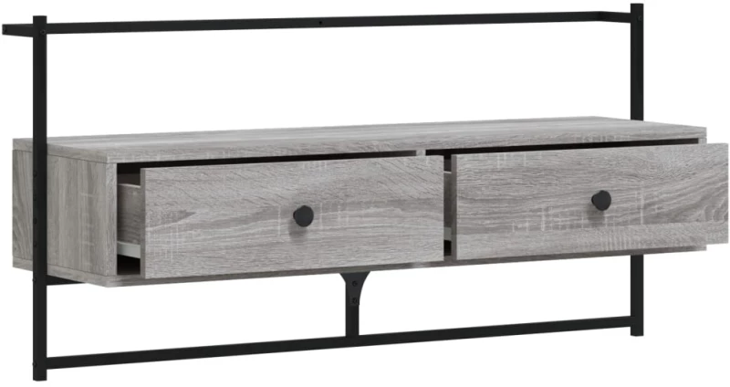ΈΠΙΠΛΟ ΤΗΛΕΟΡΑΣΗΣ ΕΠΙΤΟΙΧΙΟ ΓΚΡΙ SONOMA 100,5X30X51 ΕΚ ΕΠ. ΞΥΛΟ 833461