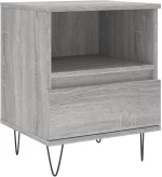 ΚΟΜΟΔΙΝΟ ΓΚΡΙ SONOMA 40 X 35 X 50 ΕΚ. ΑΠΟ ΕΠΕΞΕΡΓΑΣΜΕΝΟ ΞΥΛΟ 830632