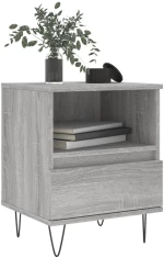 ΚΟΜΟΔΙΝΟ ΓΚΡΙ SONOMA 40 X 35 X 50 ΕΚ. ΑΠΟ ΕΠΕΞΕΡΓΑΣΜΕΝΟ ΞΥΛΟ 830632