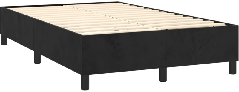 ΚΡΕΒΑΤΙ BOXSPRING ΜΕ ΣΤΡΩΜΑ ΜΑΥΡΟ 120 X 200 ΕΚ. ΒΕΛΟΥΔΙΝΟ 3137835