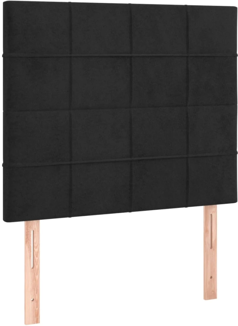 ΚΡΕΒΑΤΙ BOXSPRING ΜΕ ΣΤΡΩΜΑ ΜΑΥΡΟ 120 X 200 ΕΚ. ΒΕΛΟΥΔΙΝΟ 3137835