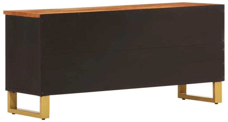 ΈΠΙΠΛΟ ΤΗΛΕΟΡΑΣΗΣ ΚΑΦΕ/ΜΑΥΡΟ 100X33,5X46 ΕΚ. ΜΑΣΙΦ ΞΥΛΟ ΜΑΝΓΚΟ 356799