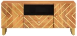 ΈΠΙΠΛΟ ΤΗΛΕΟΡΑΣΗΣ ΚΑΦΕ/ΜΑΥΡΟ 105X33,5X46 ΕΚ. ΜΑΣΙΦ ΞΥΛΟ ΜΑΝΓΚΟ 356797