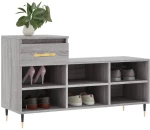 ΠΑΠΟΥΤΣΟΘΗΚΗ ΓΚΡΙ SONOMA 102X36X60 ΕΚ. ΑΠΟ ΕΠΕΞΕΡΓΑΣΜΕΝΟ ΞΥΛΟ 831362