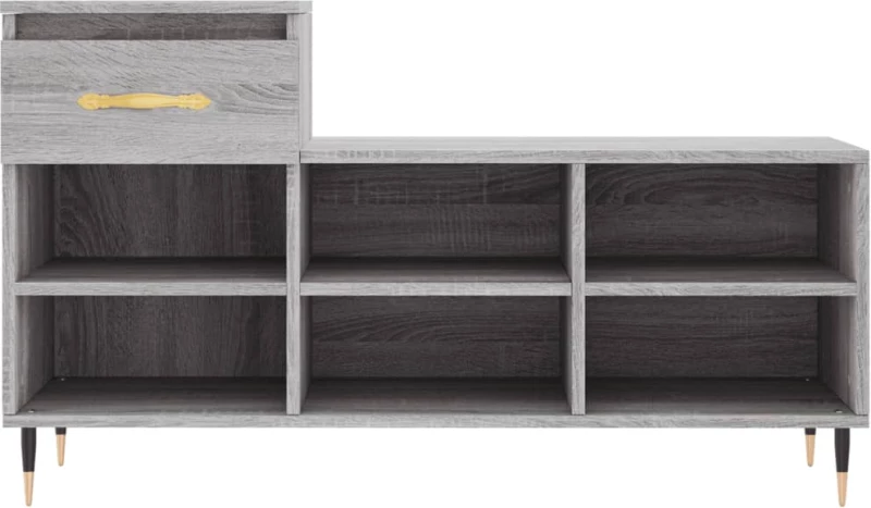 ΠΑΠΟΥΤΣΟΘΗΚΗ ΓΚΡΙ SONOMA 102X36X60 ΕΚ. ΑΠΟ ΕΠΕΞΕΡΓΑΣΜΕΝΟ ΞΥΛΟ 831362