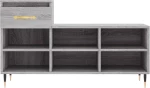 ΠΑΠΟΥΤΣΟΘΗΚΗ ΓΚΡΙ SONOMA 102X36X60 ΕΚ. ΑΠΟ ΕΠΕΞΕΡΓΑΣΜΕΝΟ ΞΥΛΟ 831362