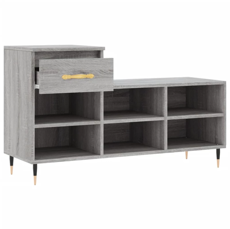 ΠΑΠΟΥΤΣΟΘΗΚΗ ΓΚΡΙ SONOMA 102X36X60 ΕΚ. ΑΠΟ ΕΠΕΞΕΡΓΑΣΜΕΝΟ ΞΥΛΟ 831362