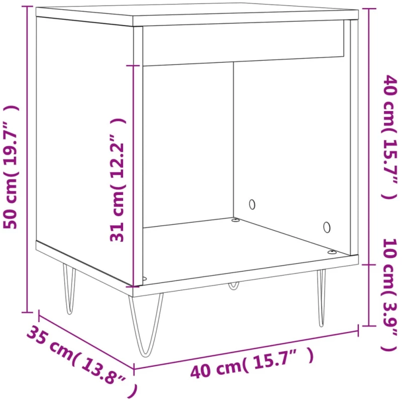 ΚΟΜΟΔΙΝΟ ΚΑΦΕ ΔΡΥΣ 40 X 35 X 50 ΕΚ. ΑΠΟ ΕΠΕΞΕΡΓΑΣΜΕΝΟ ΞΥΛΟ 830730