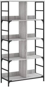 ΒΙΒΛΙΟΘΗΚΗ ΓΚΡΙ SONOMA 78,5 X 33 X 153 ΕΚ. ΕΠΕΞΕΡΓΑΣΜΕΝΟ ΞΥΛΟ 835257