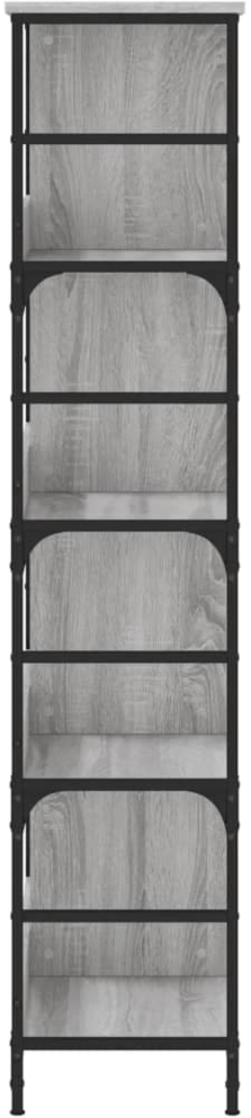 ΒΙΒΛΙΟΘΗΚΗ ΓΚΡΙ SONOMA 78,5 X 33 X 153 ΕΚ. ΕΠΕΞΕΡΓΑΣΜΕΝΟ ΞΥΛΟ 835257
