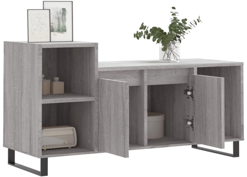 ΈΠΙΠΛΟ ΤΗΛΕΟΡΑΣΗΣ ΓΚΡΙ SONOMA 100X35X55 ΕΚ. ΑΠΟ ΕΠΕΞΕΡΓ. ΞΥΛΟ 831330