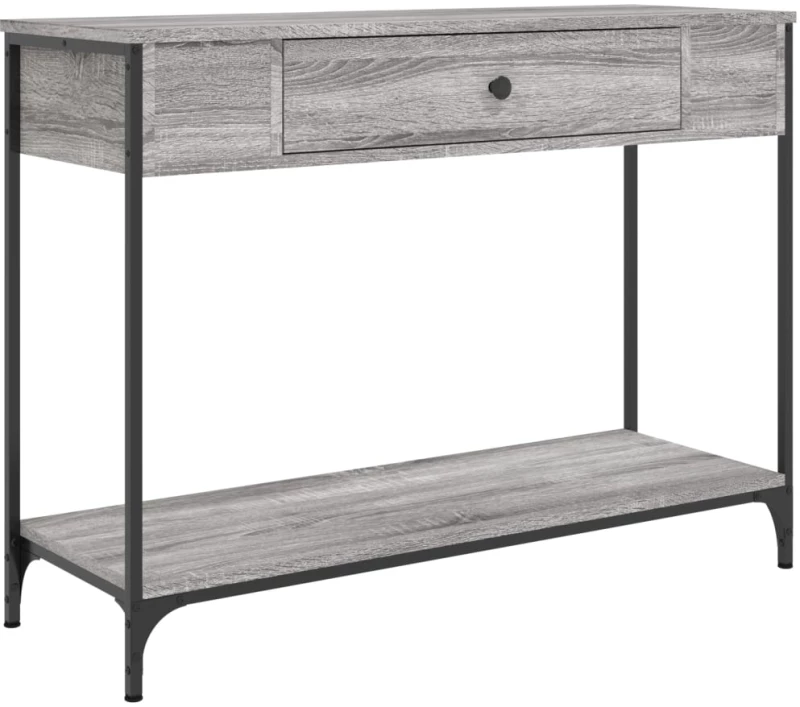 ΤΡΑΠΕΖΙ ΚΟΝΣΟΛΑ ΓΚΡΙ SONOMA 100X34,5X75 ΕΚ. ΕΠΕΞΕΡΓΑΣΜΕΝΟ ΞΥΛΟ 834163