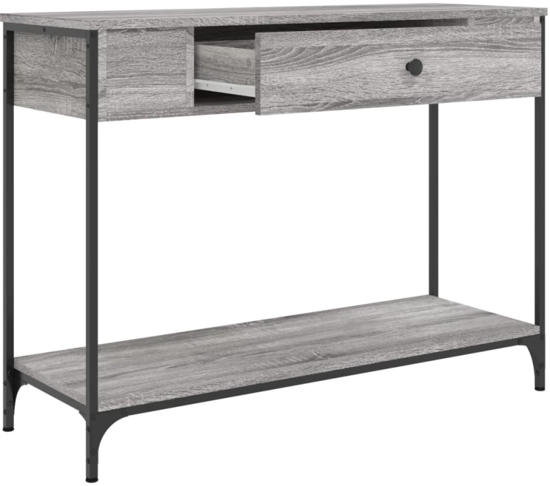 ΤΡΑΠΕΖΙ ΚΟΝΣΟΛΑ ΓΚΡΙ SONOMA 100X34,5X75 ΕΚ. ΕΠΕΞΕΡΓΑΣΜΕΝΟ ΞΥΛΟ 834163