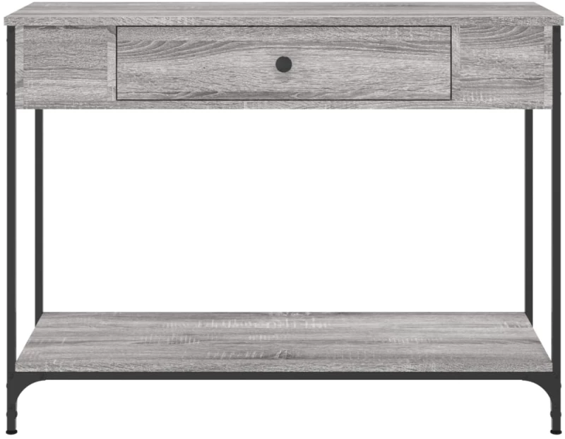 ΤΡΑΠΕΖΙ ΚΟΝΣΟΛΑ ΓΚΡΙ SONOMA 100X34,5X75 ΕΚ. ΕΠΕΞΕΡΓΑΣΜΕΝΟ ΞΥΛΟ 834163