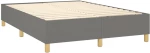 ΚΡΕΒΑΤΙ BOXSPRING ΜΕ ΣΤΡΩΜΑ & LED ΣΚ.ΓΚΡΙ 140X190ΕΚ. ΥΦΑΣΜΑΤΙΝΟ 3135270