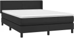 ΚΡΕΒΑΤΙ BOXSPRING ΜΕ ΣΤΡΩΜΑ ΜΑΥΡΟ 140X190ΕΚ.ΑΠΟ ΣΥΝΘΕΤΙΚΟ ΔΕΡΜΑ 3130655
