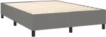 ΚΡΕΒΑΤΙ BOXSPRING ΜΕ ΣΤΡΩΜΑ & LED ΣΚ.ΓΚΡΙ 140X190ΕΚ. ΥΦΑΣΜΑΤΙΝΟ 3134870
