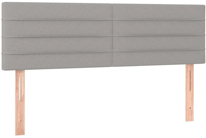 ΚΡΕΒΑΤΙ BOXSPRING ΜΕ ΣΤΡΩΜΑ ΑΝΟΙΧΤΟ ΓΚΡΙ 140X190 ΕΚ. ΥΦΑΣΜΑΤΙΝΟ 3126877