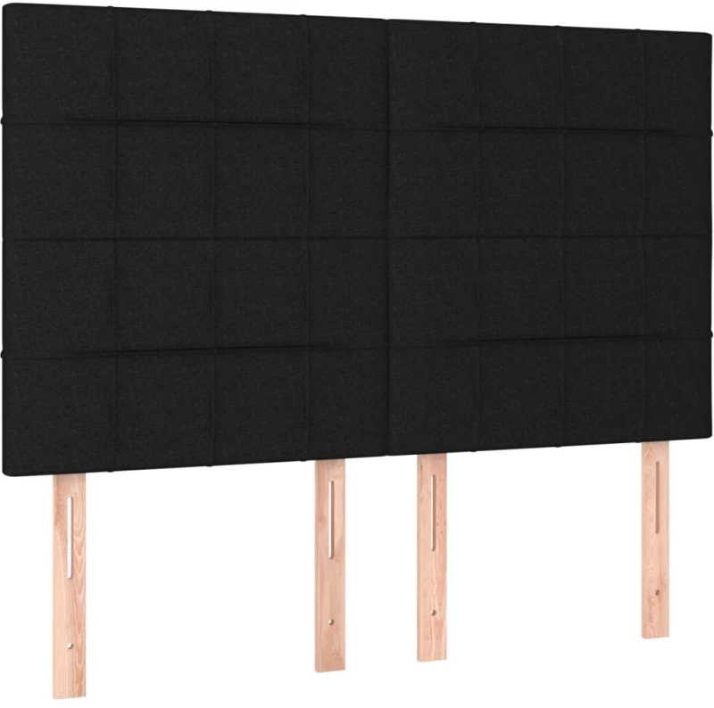 ΚΡΕΒΑΤΙ BOXSPRING ΜΕ ΣΤΡΩΜΑ ΜΑΥΡΟ 140X200 ΕΚ. ΥΦΑΣΜΑΤΙΝΟ 3128527