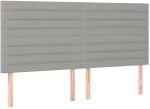 ΚΡΕΒΑΤΙ BOXSPRING ΜΕ ΣΤΡΩΜΑ ΑΝΟΙΧΤΟ ΓΚΡΙ 180X200 ΕΚ. ΥΦΑΣΜΑΤΙΝΟ 3137253