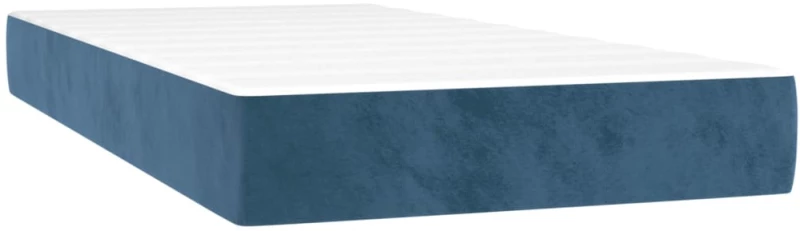 ΚΡΕΒΑΤΙ BOXSPRING ΜΕ ΣΤΡΩΜΑ & LED ΣΚ. ΜΠΛΕ 100X200ΕΚ. ΒΕΛΟΥΔΙΝΟ 3139611