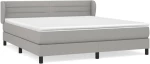 ΚΡΕΒΑΤΙ BOXSPRING ΜΕ ΣΤΡΩΜΑ ΑΝ. ΠΡΑΣΙΝΟ 160X200ΕΚ ΥΦΑΣΜΑΤΙΝΟ 3126333