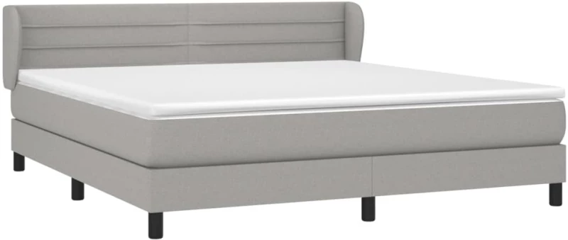 ΚΡΕΒΑΤΙ BOXSPRING ΜΕ ΣΤΡΩΜΑ ΑΝ. ΠΡΑΣΙΝΟ 160X200ΕΚ ΥΦΑΣΜΑΤΙΝΟ 3126333
