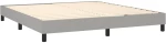 ΚΡΕΒΑΤΙ BOXSPRING ΜΕ ΣΤΡΩΜΑ & LED ΑΝ.ΓΚΡΙ 160X200 ΕΚ ΥΦΑΣΜΑΤΙΝΟ 3133325