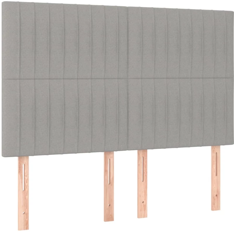 ΚΡΕΒΑΤΙ BOXSPRING ΜΕ ΣΤΡΩΜΑ & LED ΑΝ.ΓΚΡΙ 140X200ΕΚ. ΥΦΑΣΜΑΤΙΝΟ 3135037