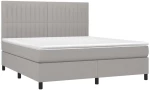 ΚΡΕΒΑΤΙ BOXSPRING ΜΕ ΣΤΡΩΜΑ ΑΝ. ΠΡΑΣΙΝΟ 160X200ΕΚ ΥΦΑΣΜΑΤΙΝΟ 3141945